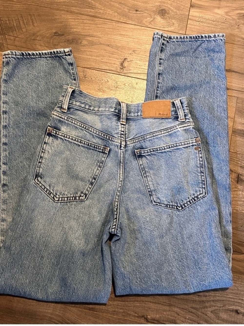 Madewell Baggy Straight Jeans Women’s 23 - Picture 2 of 6